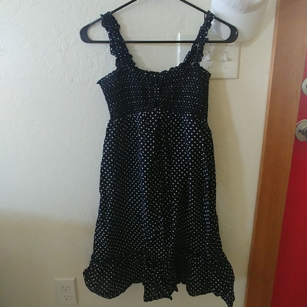 🌟Black polkadotted dress
